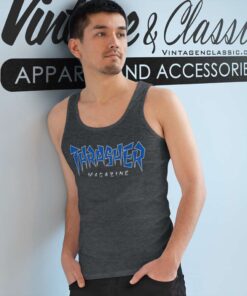 Thrasher Jagged Logo Tank Top Racerback