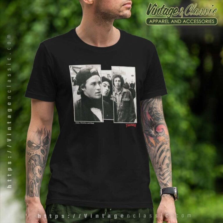 Thrasher Jason Christian And Mark T Shirt Thrasher Jason Christian And Mark T Shirt