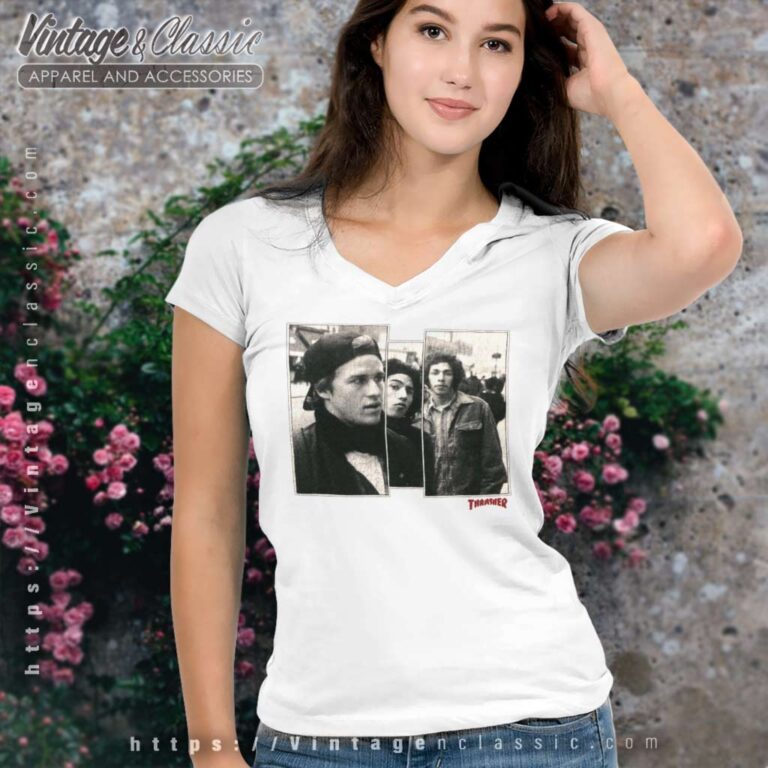 Thrasher Jason Christian And Mark V Neck TShirt Thrasher Jason Christian And Mark V Neck TShirt