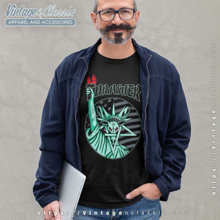 Thrasher Liberty Goat Long Sleeve Tee Thrasher Liberty Goat Long Sleeve Tee