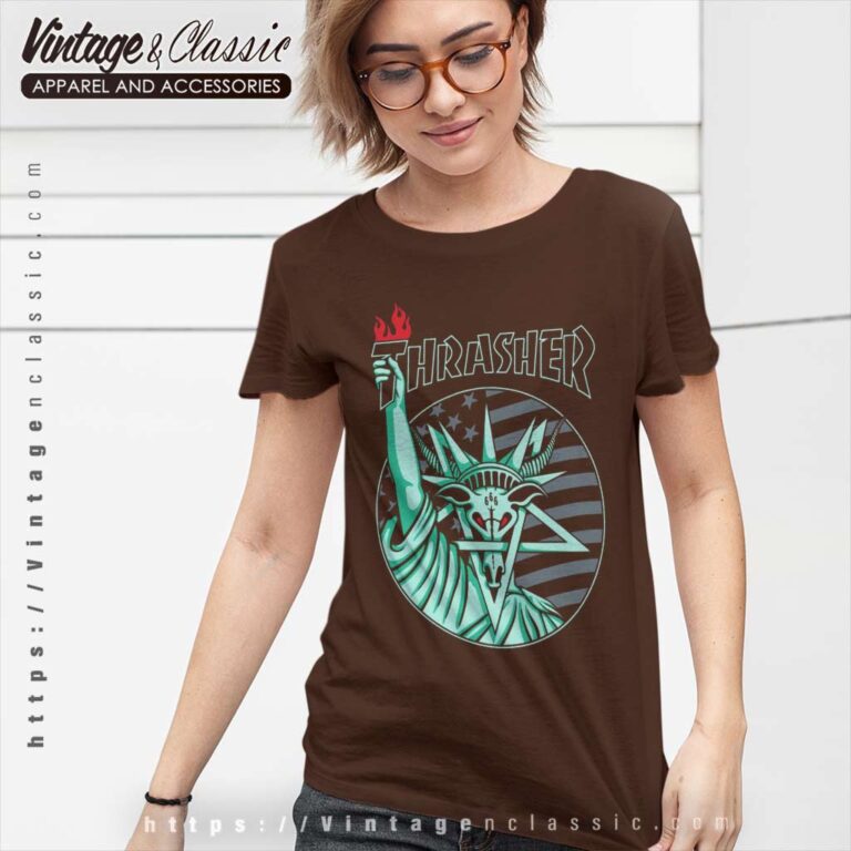 Thrasher Liberty Goat Women TShirt Thrasher Liberty Goat Women TShirt
