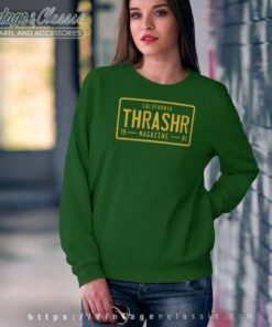 Thrasher License Plate Sweatshirt