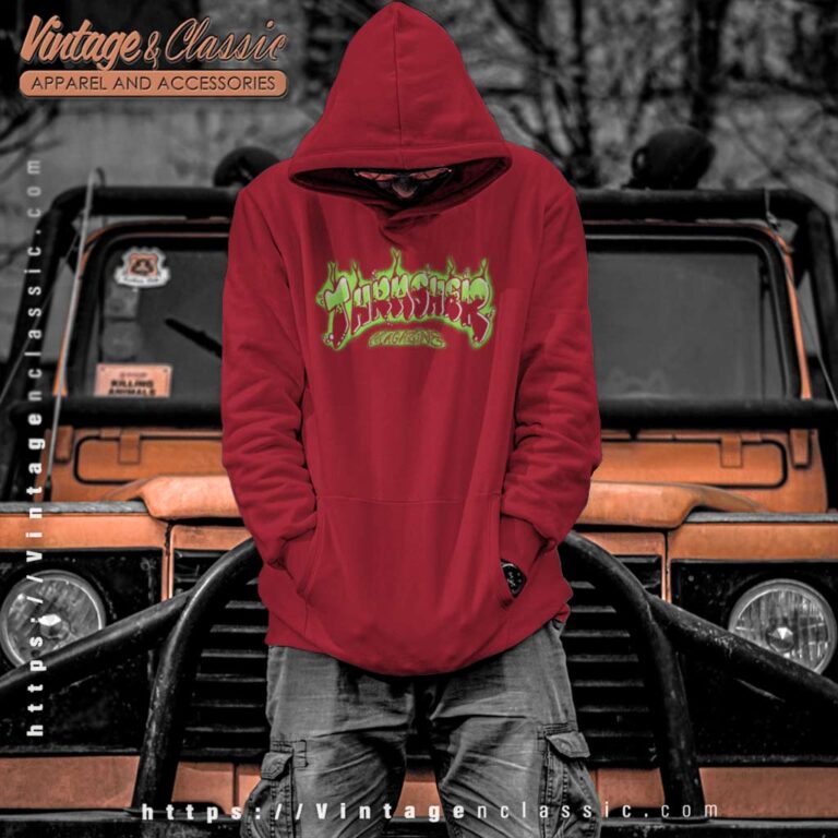 Thrasher Magazine Airbrush Hoodie Thrasher Magazine Airbrush Hoodie