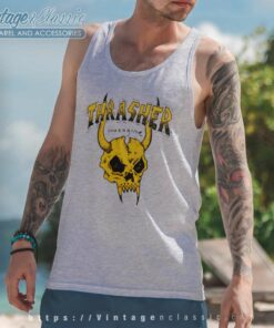 Thrasher Magazine Barbarian Shirt Tank Top Racerback
