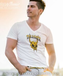 Thrasher Magazine Barbarian Shirt 8 Thrasher Magazine Barbarian V Neck TShirt