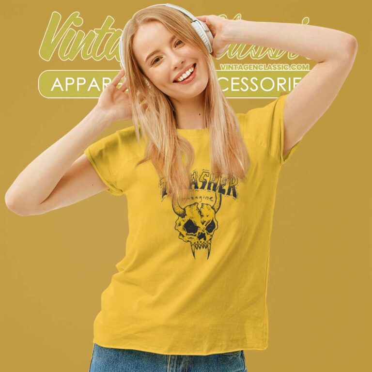 Thrasher Magazine Barbarian Women TShirt Thrasher Magazine Barbarian Women TShirt