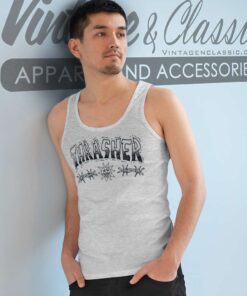 Thrasher Magazine Barbed Wire Tank Top Racerback