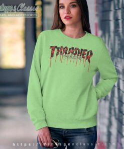 Thrasher Magazine Blood Drip Sweatshirt