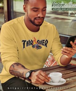 Thrasher Magazine Cop Car Sweatshirt