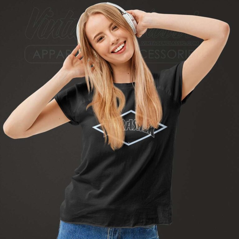 Thrasher Magazine Diamond Logo Women TShirt Thrasher Magazine Diamond Logo Women TShirt