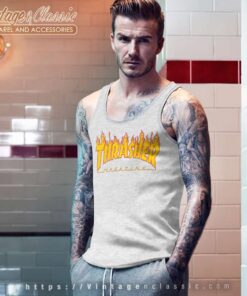 Thrasher Magazine Flame Logo Tank Top Racerback