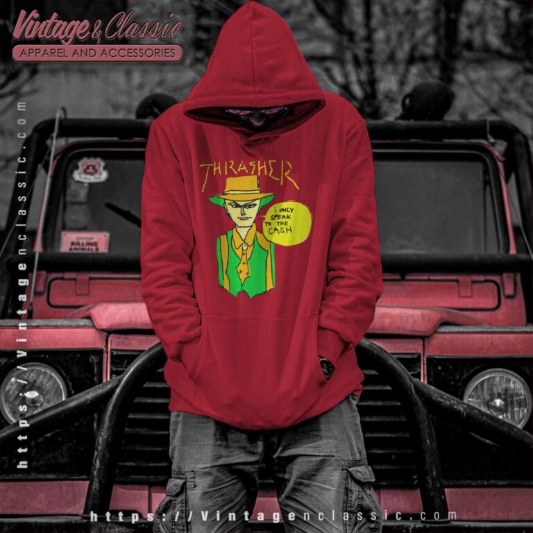 Thrasher Magazine Gonz Cash Hoodie Thrasher Magazine Gonz Cash Hoodie