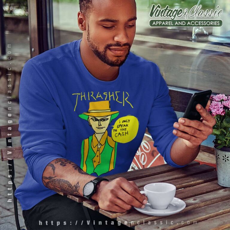 Thrasher Magazine Gonz Cash Sweatshirt Thrasher Magazine Gonz Cash Sweatshirt