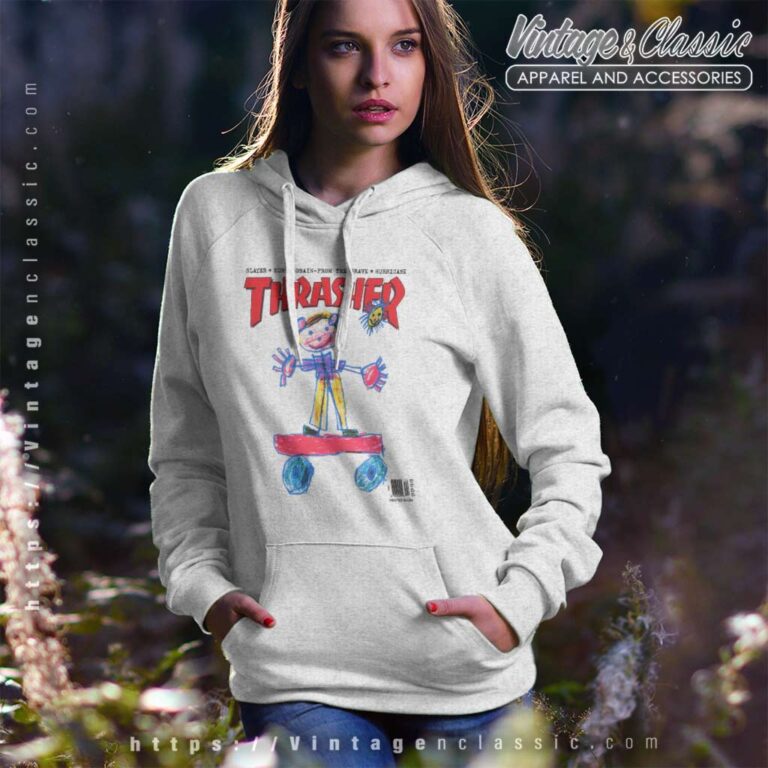 Thrasher Magazine Kid Cover Hoodie Thrasher Magazine Kid Cover Hoodie