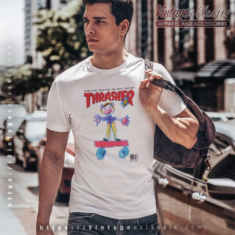 Thrasher Magazine Kid Cover T Shirt Thrasher Magazine Kid Cover T Shirt