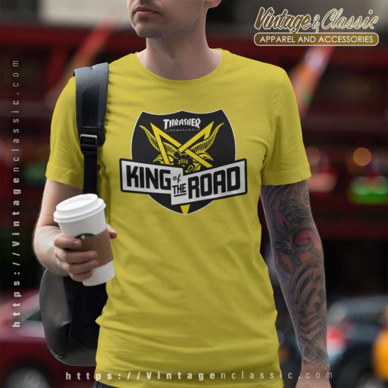 Thrasher Magazine King Of The Road T Shirt Thrasher Magazine King Of The Road T Shirt