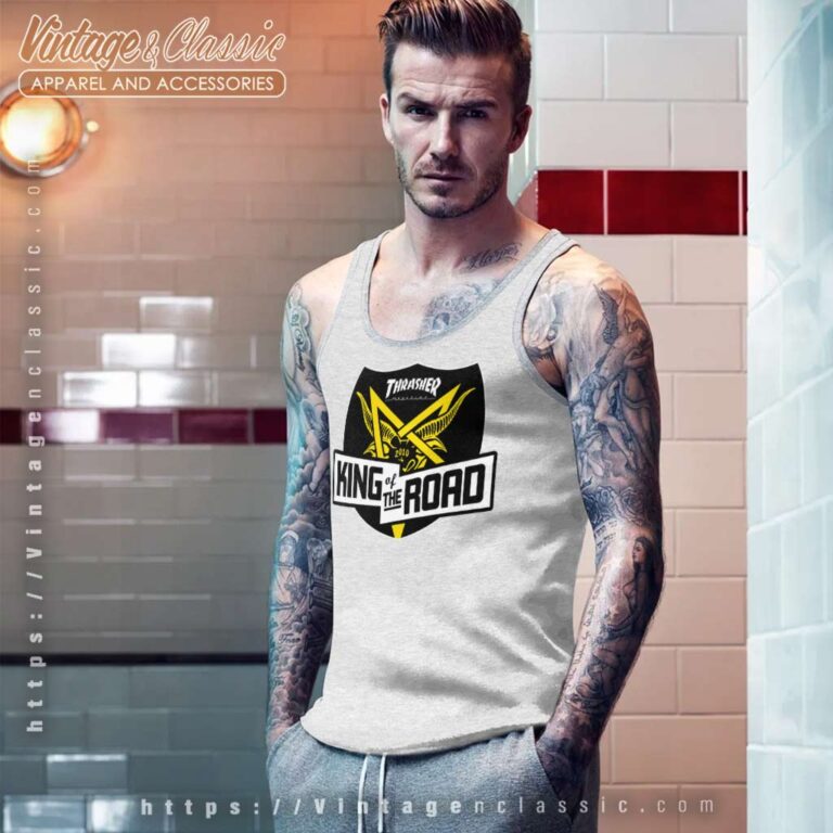 Thrasher Magazine King Of The Road Tank Top Racerback Thrasher Magazine King Of The Road Tank Top Racerback