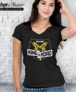 Thrasher Magazine King Of The Road V Neck TShirt