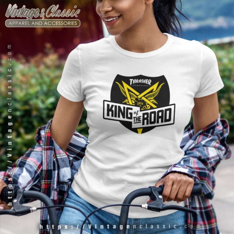 Thrasher Magazine King Of The Road Women TShirt Thrasher Magazine King Of The Road Women TShirt
