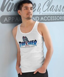 Thrasher Magazine Leopard Mag Tank Top Racerback