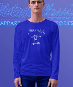 Thrasher Magazine Mark Gonzales Long Sleeve Tee