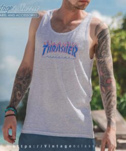 Thrasher Magazine Patriot Flame Shirt 6 Thrasher Magazine Patriot Flame Tank Top Racerback
