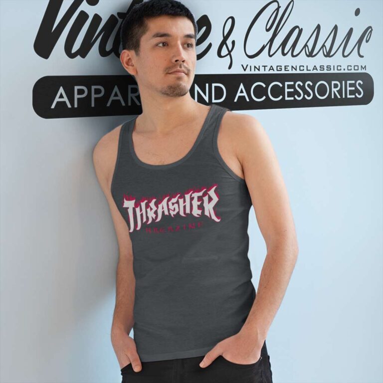 Thrasher Magazine Possessed Tank Top Racerback Thrasher Magazine Possessed Tank Top Racerback