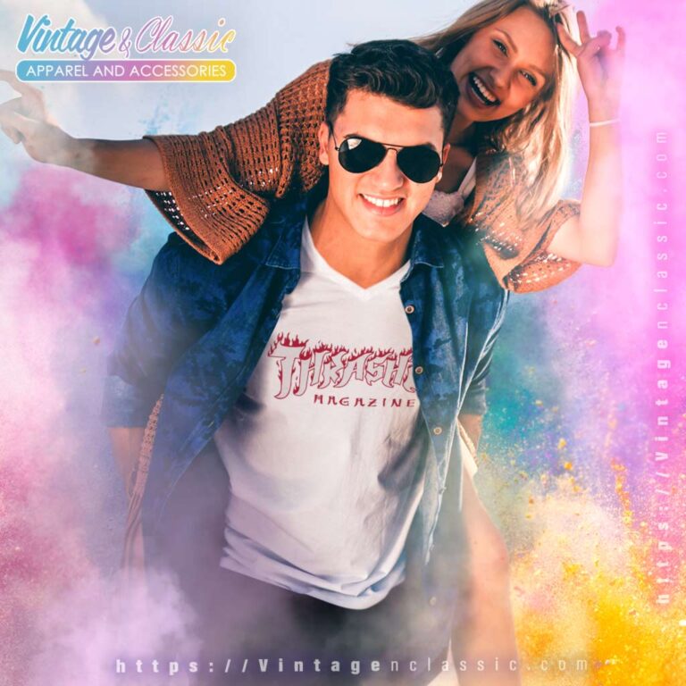 Thrasher Magazine Possessed V Neck TShirt Thrasher Magazine Possessed V Neck TShirt