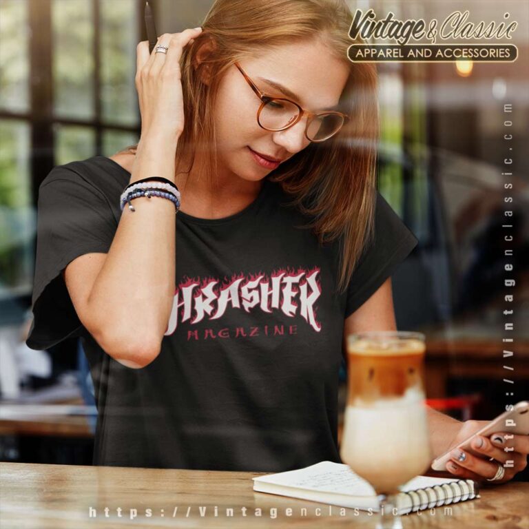 Thrasher Magazine Possessed Women TShirt Thrasher Magazine Possessed Women TShirt