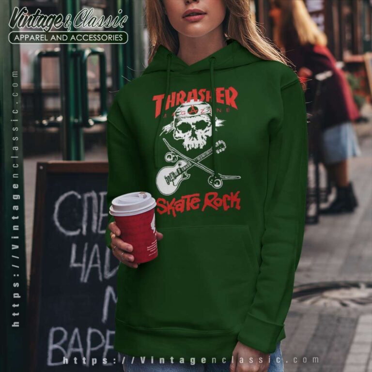 Thrasher Magazine Skate Rock Hoodie Thrasher Magazine Skate Rock Hoodie