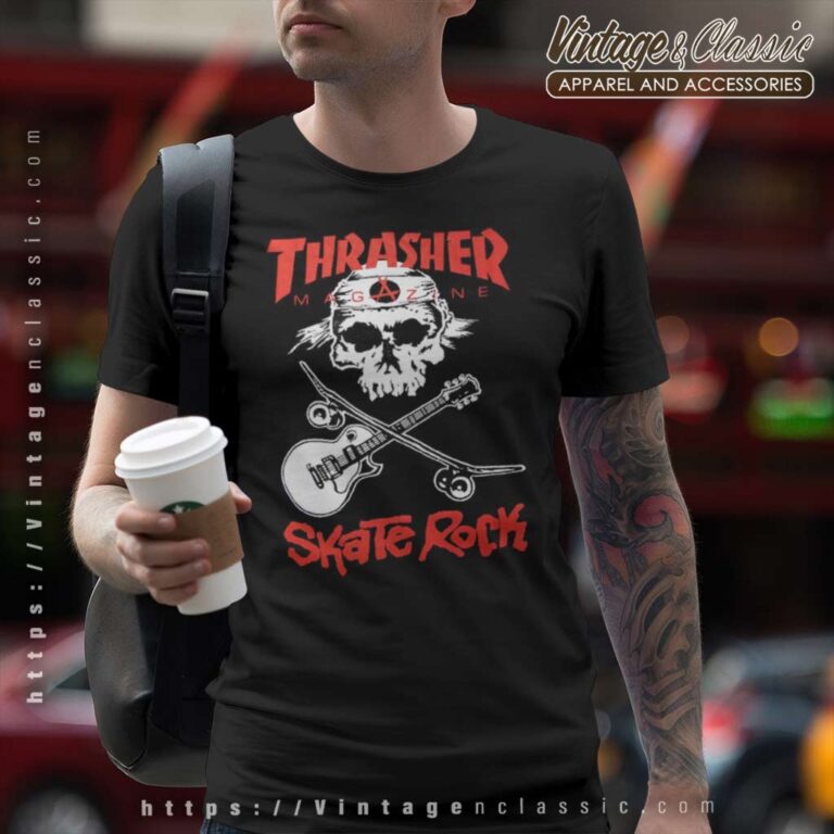 Thrasher Magazine Skate Rock T Shirt Thrasher Magazine Skate Rock T Shirt