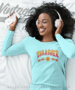 Thrasher Magazine Sketch Long Sleeve Tee