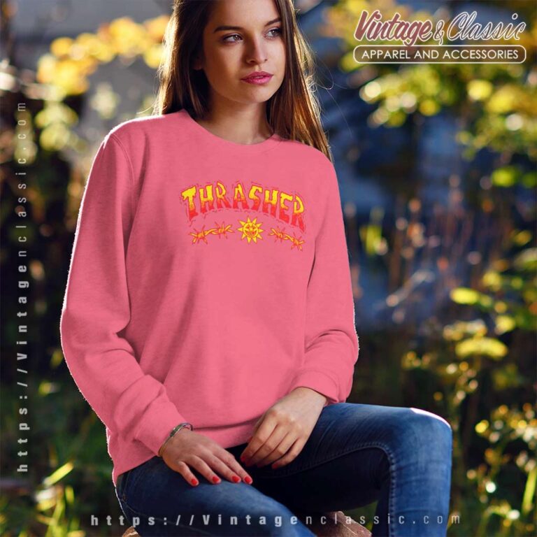 Thrasher Magazine Sketch Sweatshirt Thrasher Magazine Sketch Sweatshirt