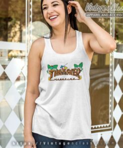 Thrasher Magazine Tiki Sand Tropical Tank Top Racerback