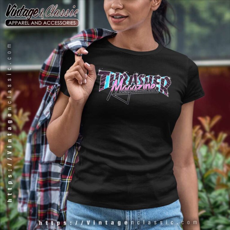 Thrasher Magazine Vice Logo Women TShirt Thrasher Magazine Vice Logo Women TShirt
