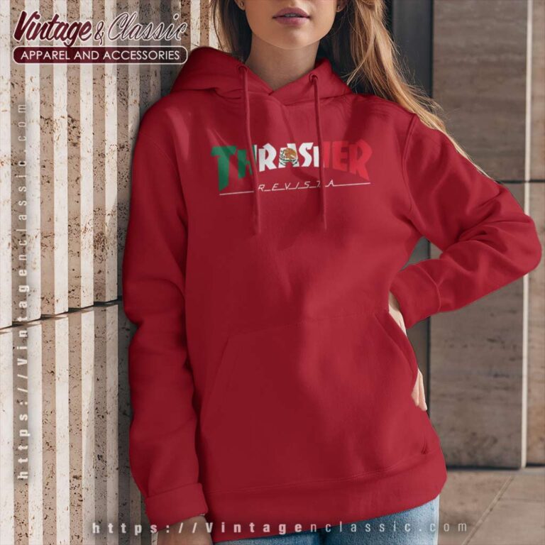 Thrasher Mexico Revista Hoodie Thrasher Mexico Revista Hoodie