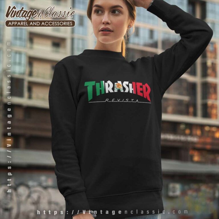 Thrasher Mexico Revista Sweatshirt Thrasher Mexico Revista Sweatshirt