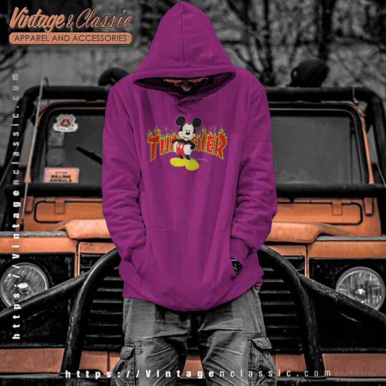 Thrasher Mickey Mouse Hoodie Thrasher Mickey Mouse Hoodie