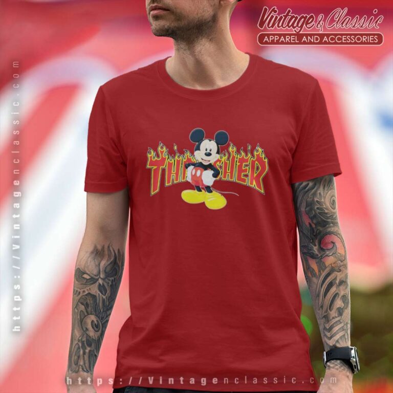 Thrasher Mickey Mouse T Shirt Thrasher Mickey Mouse T Shirt