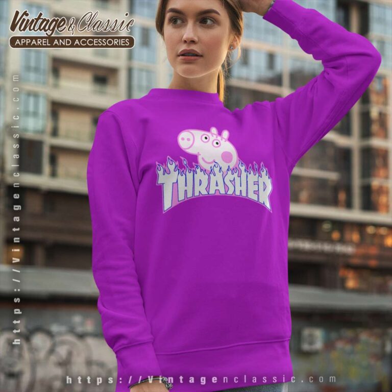 Thrasher Peppa Pig Sweatshirt Thrasher Peppa Pig Sweatshirt