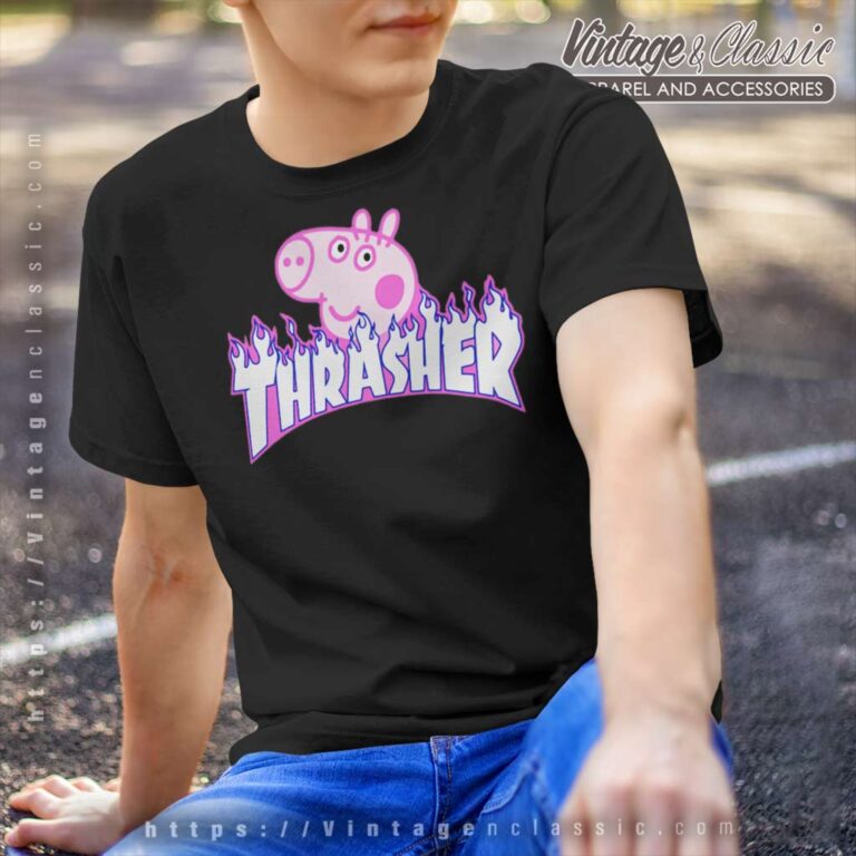 Thrasher Peppa Pig T Shirt Thrasher Peppa Pig T Shirt