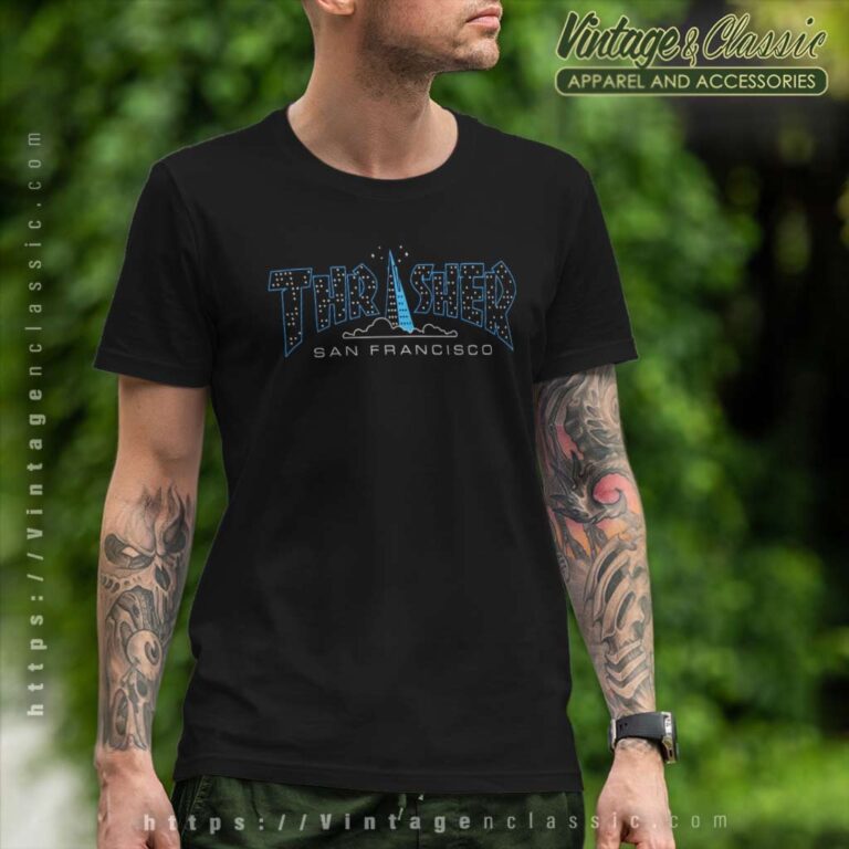 Thrasher Pyramid San Francisco T Shirt Thrasher Pyramid San Francisco T Shirt