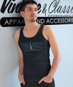 Thrasher Pyramid San Francisco Tank Top Racerback