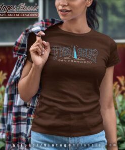 Thrasher Pyramid San Francisco Women TShirt