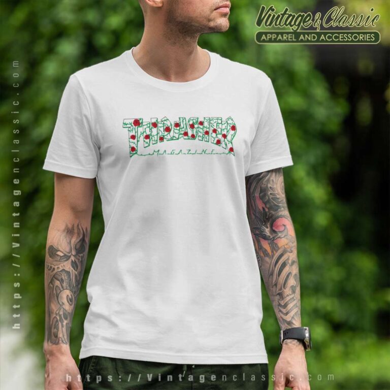 Thrasher Roses Vines Thorns T Shirt Thrasher Roses Vines Thorns T Shirt