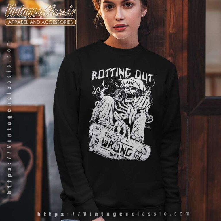 Thrasher Rotting Out The Wrong Way Sweatshirt Thrasher Rotting Out The Wrong Way Sweatshirt