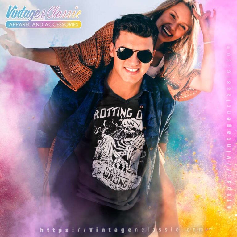 Thrasher Rotting Out The Wrong Way V Neck TShirt Thrasher Rotting Out The Wrong Way V Neck TShirt