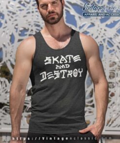 Thrasher Skate And Destroy Tank Top Racerback