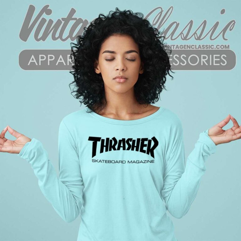 Thrasher Skateboard Magazine Logo Sweatshirt Thrasher Skateboard Magazine Logo Sweatshirt