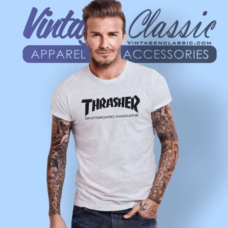 Thrasher Skateboard Magazine Logo T Shirt Thrasher Skateboard Magazine Logo T Shirt